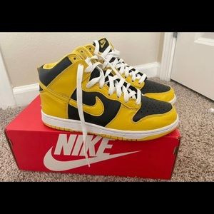 Mens Nike Dunk High Varsity Maze